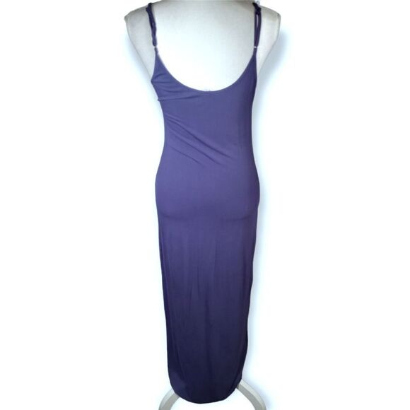NAVY BLUE MAXI DRESS SZ.M EUC - Picture 5 of 6